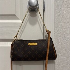 Louis Vuitton Eva Monogram Pochette Shoulder Bag